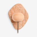 Lulu and Georgia Memphis Marble Sconce - Pink