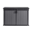 Keter Signature Horizontal Storage Shed - Walnut Brown 6' x 3.5'