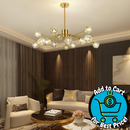 Weesalife Sputnik Chandelier