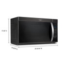 30-inch Wide Over the Range Microwave with Sensor Cooking - 1.9 cu. ft.