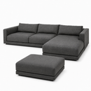 Poliform Bristol Modular 3pc Contemporary Sofa Sectional by Jean-Marie Massaud