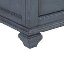 Americana 66" 9-Drawer Dresser, Fully Assembled, Soft Close Drawers, Corduroy Blue