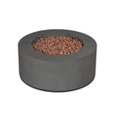 Aegean Round Propane or Natural Gas Fire Pit Table