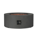 Aegean Round Propane or Natural Gas Fire Pit Table