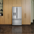 KitchenAid 36 Inch Wide 30 Cu. Ft. Energy Star Certified Fingerprint Resistant French Door Refrigerator with Max Cool and Max Freeze