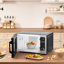Toshiba 1.1-cu ft 1000 -Watt Countertop Microwave ( Stainless Steel )