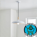 Better Homes&Gardens Single Head Pendant White,1 A19 Bulb,1PK