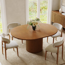 Povision Silva-Round Extendable Dining Table
