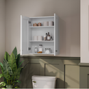 Project Source 23.1-in x 28-in x 6.5-in True White Bathroom Wall Cabinet
