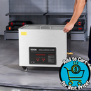 VEVOR 50L Ultrasonic Cleaner, Professional w/ Cleaning Basket & Digital Display, 840W