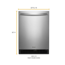 Whirlpool 24-inch Wide Undercounter Refrigerator - 5.1 cu. ft.