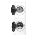 Compact ENERGY STAR® Ventless Heat Pump Laundry Tower with 2.7-cu ft Washer and Electric 4.3-cu ft Dryer
