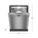 Miele - G 5008 SCU Active 24" Selector Button Controls 44dB Energy Star Built-Under Dishwasher