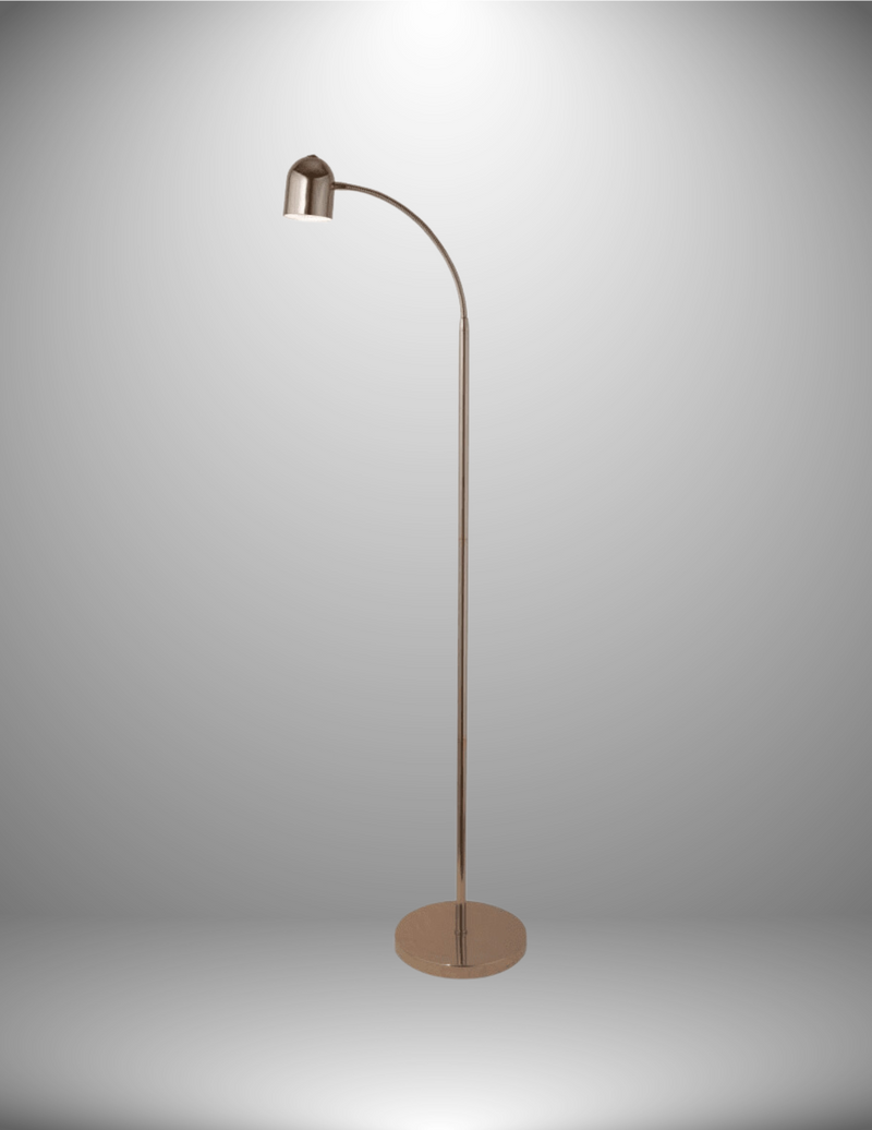 Lite Source Tiara 51" Tall Integrated LED Arc Floor Lamp - French Gold