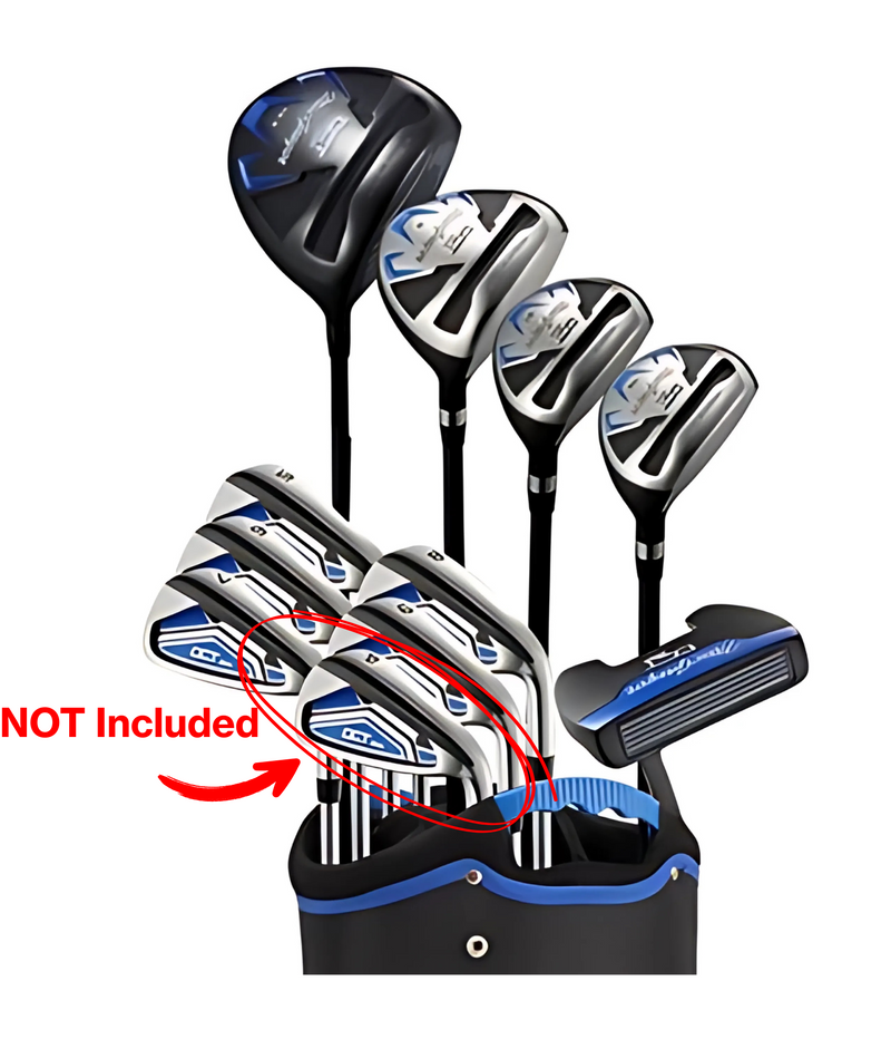 MacGregor Golf DCT3000 Premium Mens Golf Clubs Set, Right Hand, Cart Bag