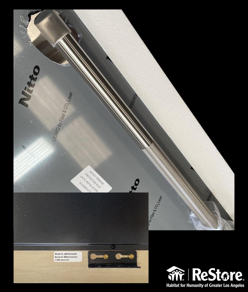 JennAir 36" Fully Integrated Built-In French Door Panel-Kit ONLY - Stainless Steel