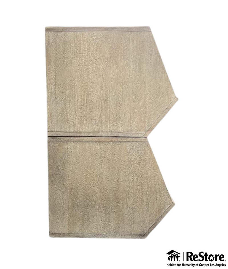RH Stacking Bins - Set of 2 - Sandwash Grey