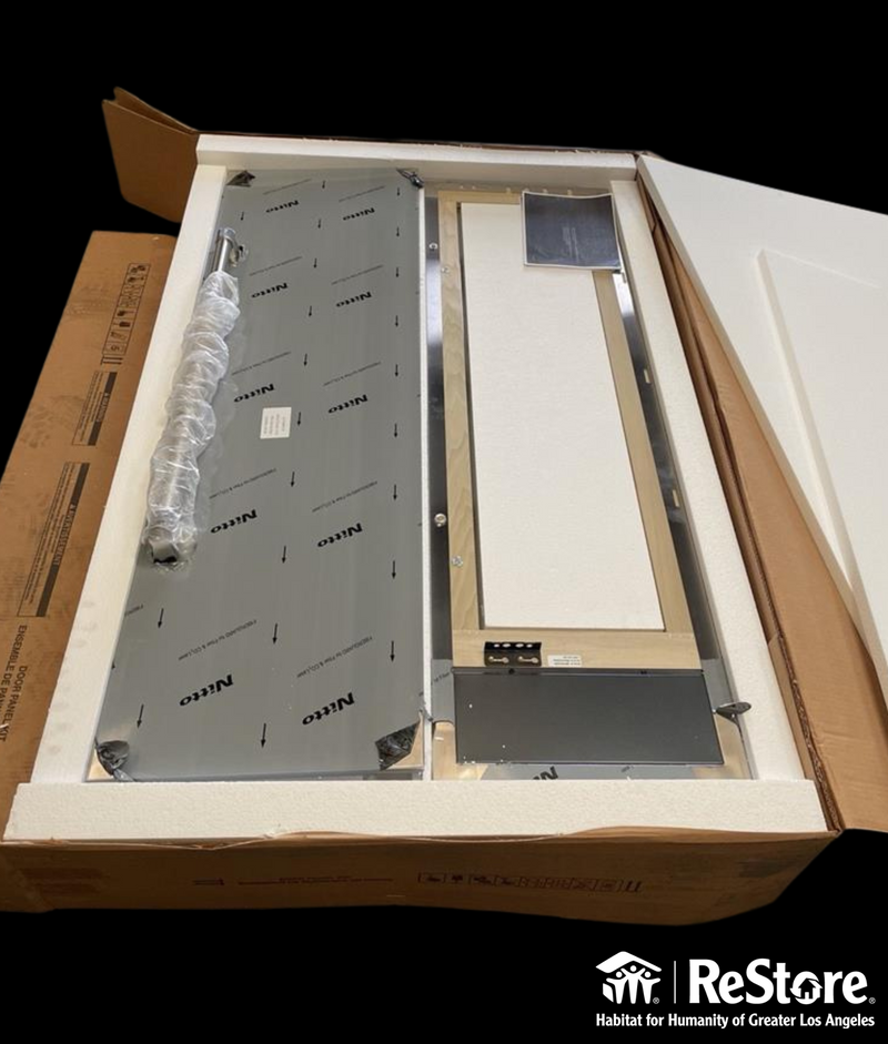 JennAir 36" Fully Integrated Built-In French Door Panel-Kit ONLY - Stainless Steel