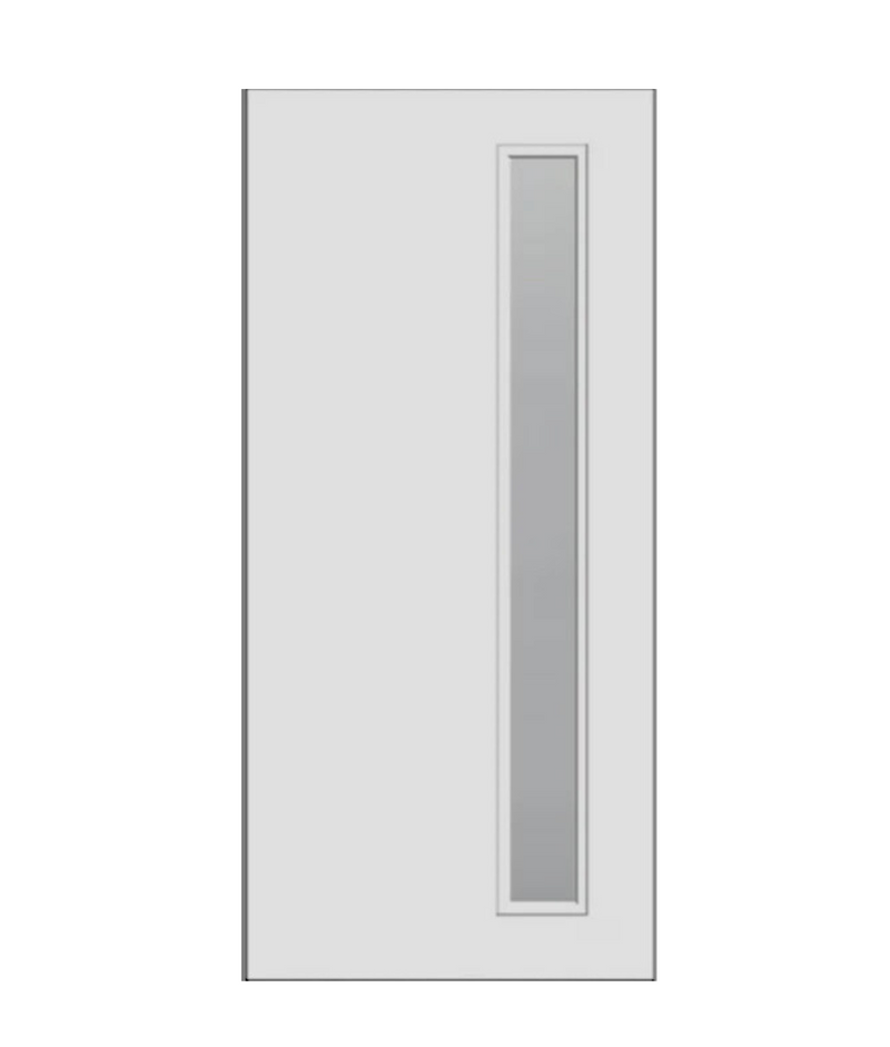 RELIABILT Fiberglass Infinity Gray 36" x 80" Universal