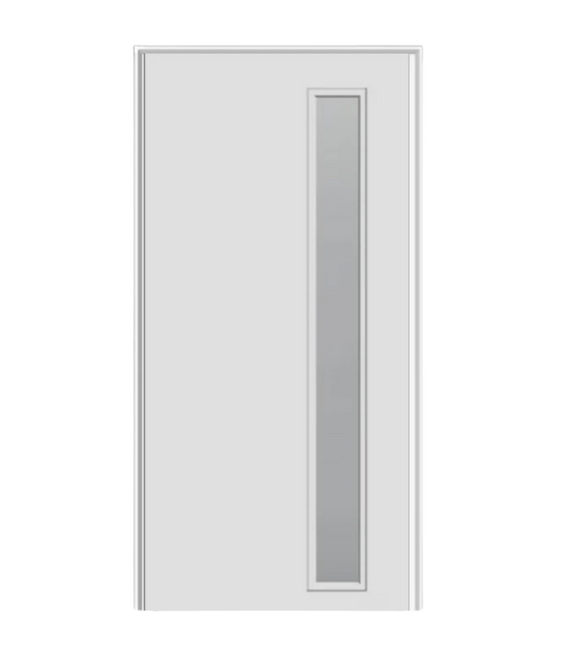 RELIABILT Fiberglass Infinity Gray 36" x 80" Universal
