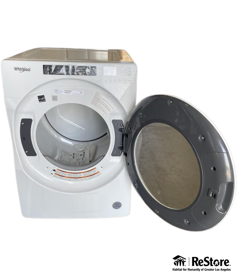 Whirlpool 7.4 cu.ft Front Load Long Vent Electric Dryer with Intuitive Controls - White