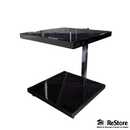 C Shaped Rolling Side Tables Set Of 2