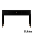 Black Contemporary Console Table