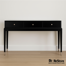 Black Contemporary Console Table