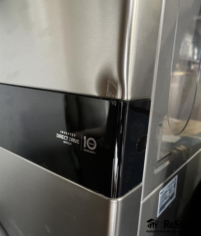 LG STUDIO WashTower Stacked Laundry Center with 5-cu ft Front load Washer and Gas 7.4-cu ft Dryer