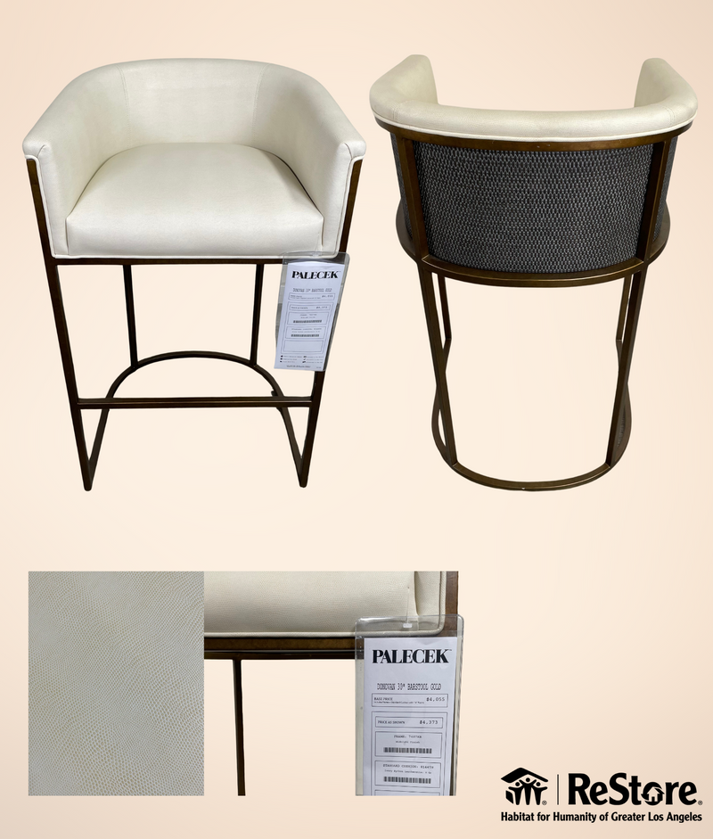 Palecek Donovan 30" Barstool - Gold