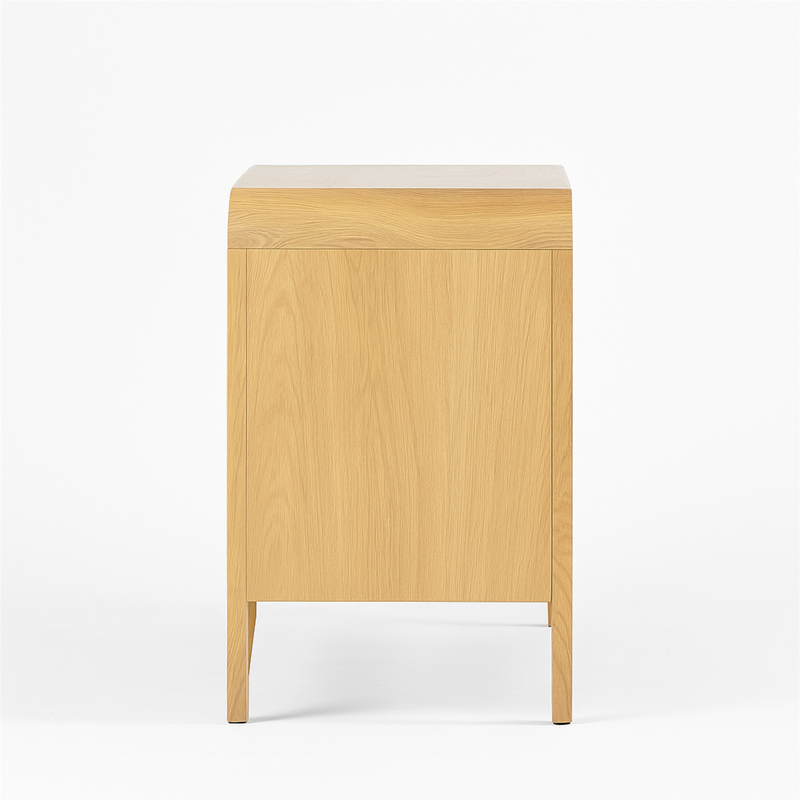 Four Hands Style Rounded Oak Sideboard