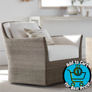 Palecek Rochester Swivel Lounge Chair
