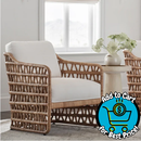 Palecek Thea Lounge Chair Natural