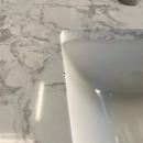 Origin 21 Nandez 30-in Black Undermount Single Sink Bathroom Vanity with White Engineered Marble Top