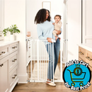 Regalo Easy Step Extra Tall White Safety Gate