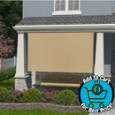 Coolaroo Roller Shades 10' x 6' Southern Sunset Cordless Indoor or outdoor