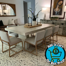 Palecek Broderick Extendable Dining Table, Light Driftwood