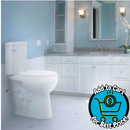 Convenient Height Extra Tall Toilets Pearl White Elongated Tall height 2-piece Toilet *DEAL of the DAY*