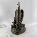 Vintage Cowboy Boot and G Belt and Poker Chips Table Lamps