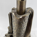 Vintage Cowboy Boot and G Belt and Poker Chips Table Lamps