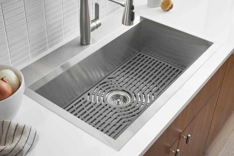 Kohler Pro-Inspired 33" Top-/Undermount Single-bowl Kitchen Sink Kit