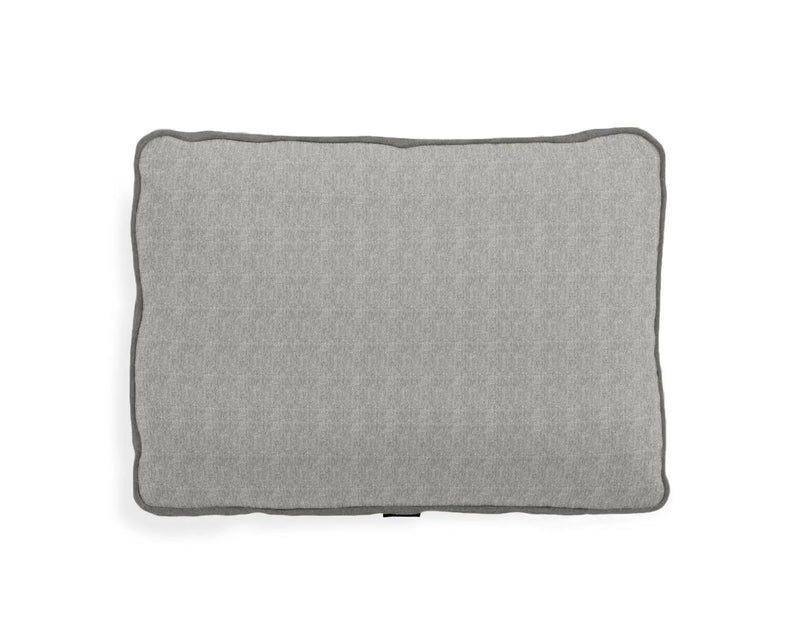 LoveSac Deep Back Pillow Cover: Tonal Sterling Luxe Chenille