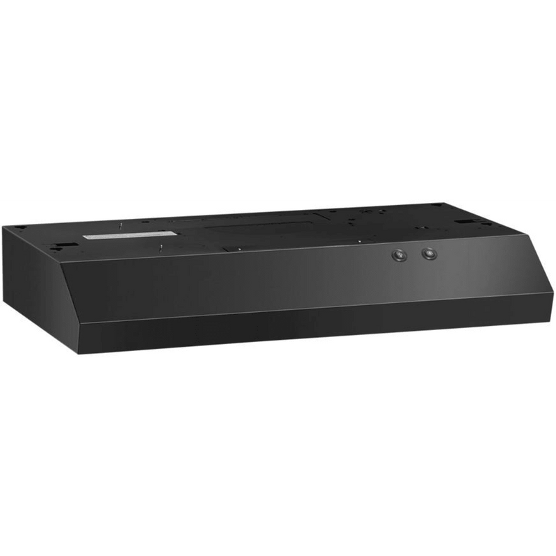 Whirlpool 30" Under Cabinet Range Hood in Black