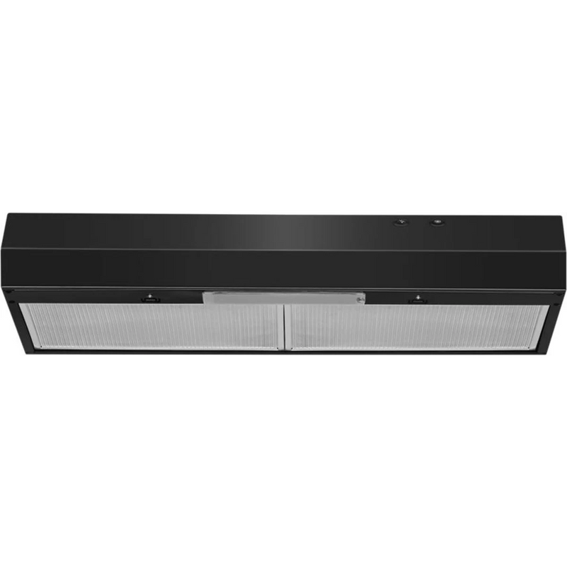 Whirlpool 30" Under Cabinet Range Hood in Black
