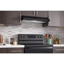 Whirlpool 30" Under Cabinet Range Hood in Black