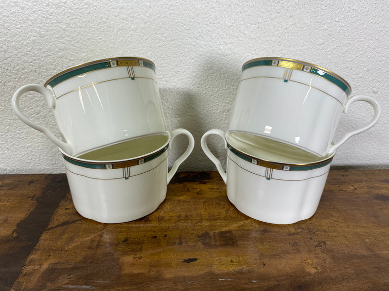 Mikasa Monte Cristo Jade Tea Cup Set of 12