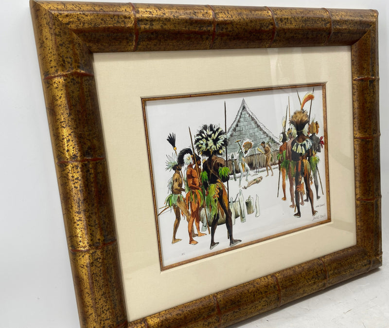 Marc Davis Watercolor Signed 30" x 25" Limited Edition Print