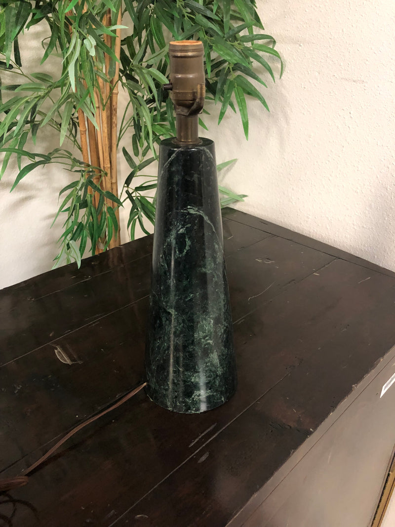 Green Marble Table Lamp (no shade)