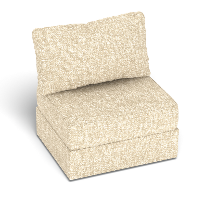 LoveSac Sactionals Seat Cover Set : Natural Crossweave - Covers Only