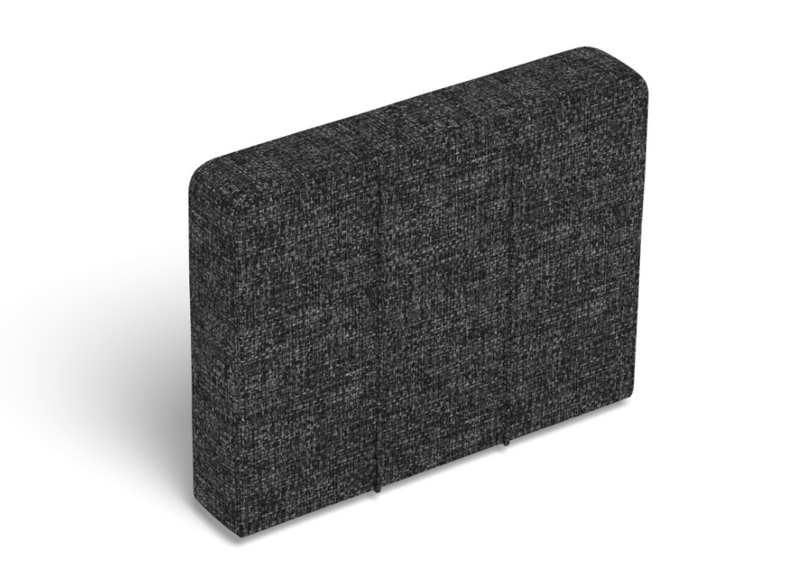 LoveSac Sactionals Standard Side Cover in Carbon Crossweave - Cover Only